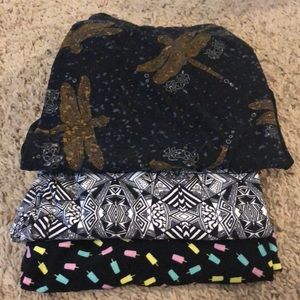 3 pair LuLaRoe leggings.